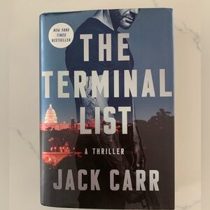 Jack Carr, The Terminal List: A Thriller Hardcover Like New Book